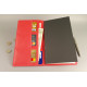 Notepad (red smooth leather)