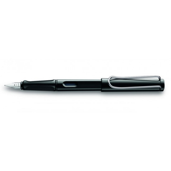 Ручка Чорнильна Lamy Safari Сяюча Чорна F / Чорнило T10 Сині (4014519279334)