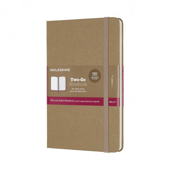  Блокнот Moleskine Limited Two-Go Медиум (11,5х18 см) 144 страницы Беж (8058647620206)