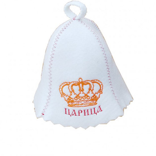 Hat for baths and saunas made of felt Tsaritsa KD005052