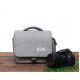 Shockproof photo bag Canon EOS + rain cover, gray (code: IBF038S)