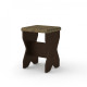 Kitchen stool Kompanit T 1 Wenge/Gold