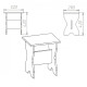 Kitchen stool Kompanit T 1 Oak Sonoma/Grey