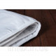 Linen mattress cover (cotton fabric), size 140x200 cm, cream