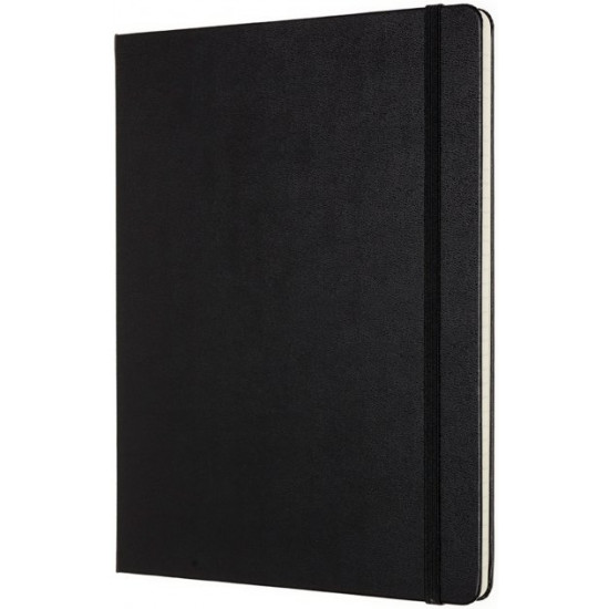 Notebook Undated Moleskine PRO 19 x 25 cm 192 pages Black (8058647620800)