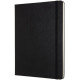 Notebook Undated Moleskine PRO 19 x 25 cm 192 pages Black (8058647620800)