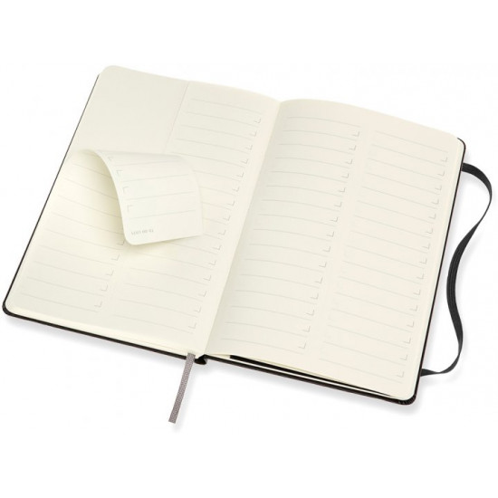 Notebook Undated Moleskine PRO 13 x 21 cm 240 pages Black (8058647620756)