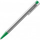 Ballpoint pen Lamy Logo Chrome Green button/Refill M16 1 mm Blue (4014519271444)