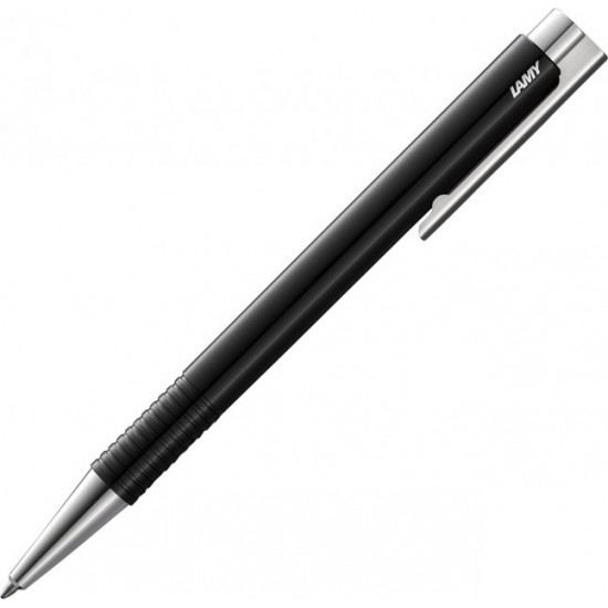 Ballpoint pen Lamy Logo M+ Black/M16 refill 1 mm Blue (4014519654124)