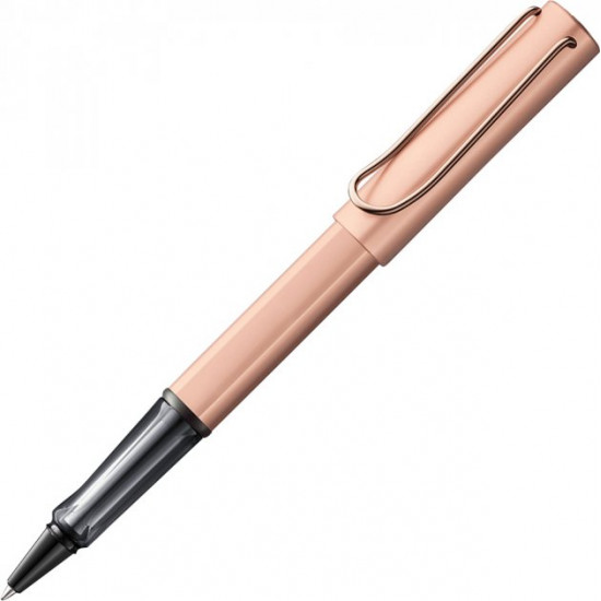 Ручка-ролер Lamy Lx Рожеве золото/Стрижень M63 1 мм Чорний (4014519680147)