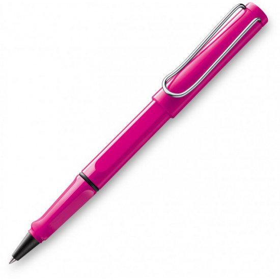 Lamy Safari Rollerball Pen Pink/Refill M63 1mm Blue (4014519649953)