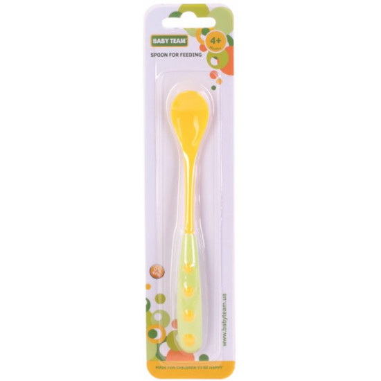 Baby Team feeding spoon with long handle (6112)