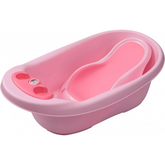 Bath with thermometer Babyhood Dolphin Pink (BH-314P) (6923149603359)