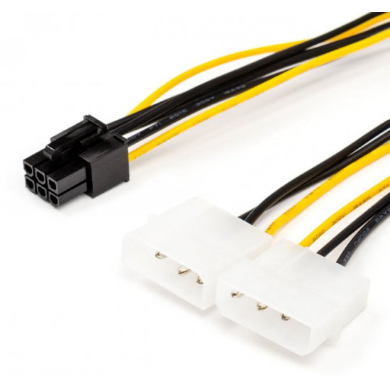 Кабель Atcom 6pin to 2molex 15 см (16185)