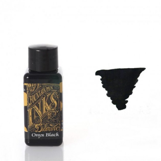 Ink for fountain pens Diamine Ink 30ml Onyx Black Black