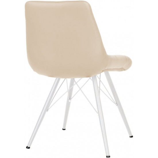 Chair Nowy Styl NICOLE ordf 4LX WHITE (BOX-1) ECO-07