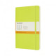 Notebook Moleskine Classic Medium (13x21 cm) Lined Lemon Green Soft cover (QP616C2) (8056420850994)