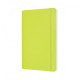 Notebook Moleskine Classic Medium (13x21 cm) Lined Lemon Green Soft cover (QP616C2) (8056420850994)