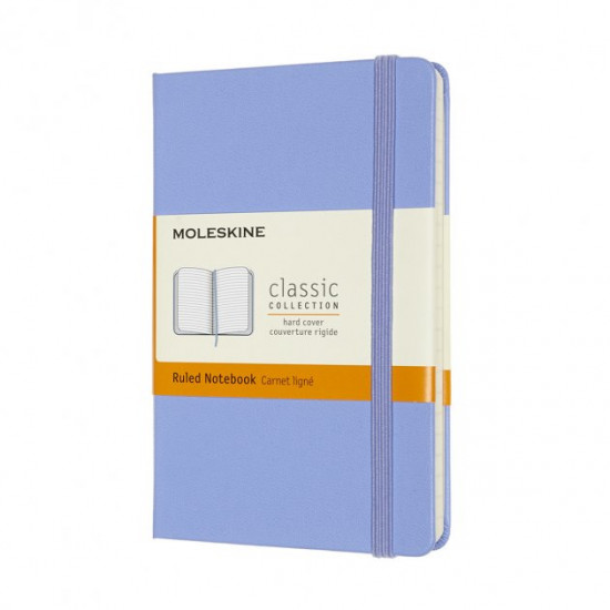 Блокнот Moleskine Classic Кишеньковий (9х14 см) Лінію Блакитна Гортензія (MM710B42) (8056420850796)