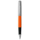 Parker Fountain Pen JOTTER 17 Plastic Orange CT FP F (15 411)