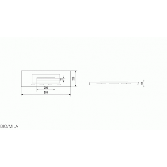 Biocontainer Kratki - MILA