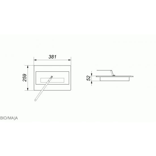 Biocontainer Kratki - MAJA