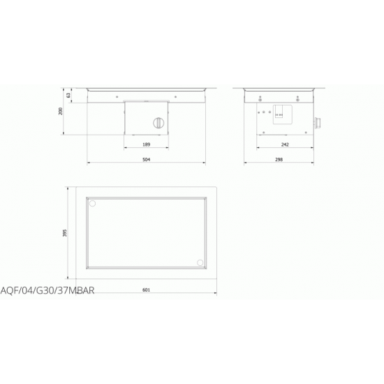 Газова горілка Kratki AQF 04