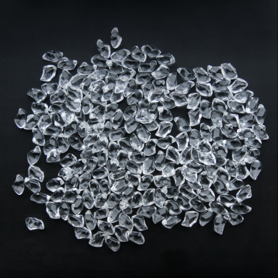 Decorative pebbles Kratki FIRE GLASS - crystal clear