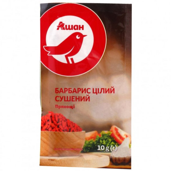 Dried barberry Auchan, 10 g