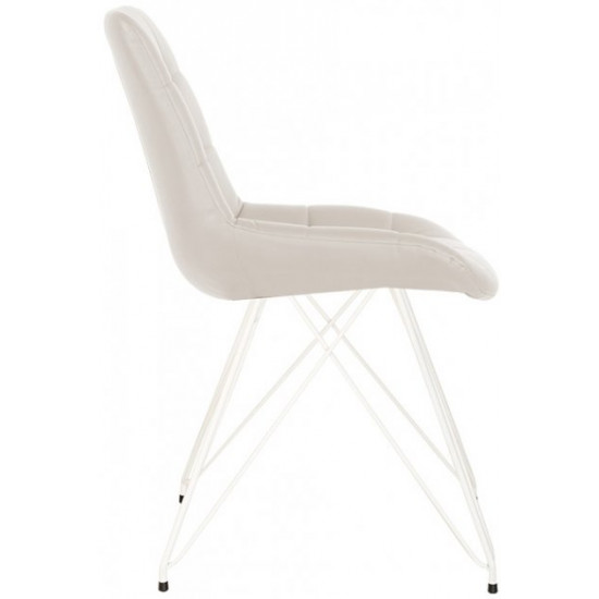 Chair Nowy Styl NICOLE LF ordf WHITE (BOX-1) ECO-50