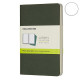 3 Moleskine Cahier notebooks small green CH013K15