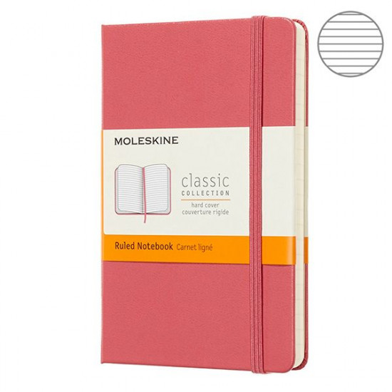 Блокнот Moleskine Classic маленький пастельно-рожевий MM710D11