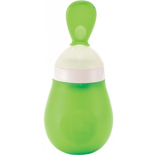 Spoon for first feeding Munchkin Squeeze Green (012398.03) (2900990754496)