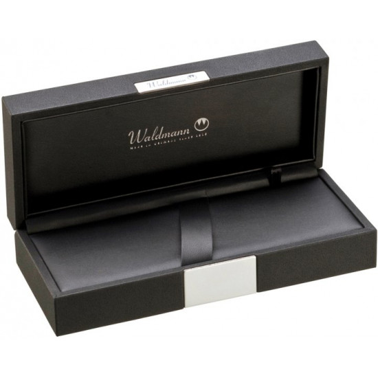 Waldmann Precieux ballpoint pen black textured surface (W3106)