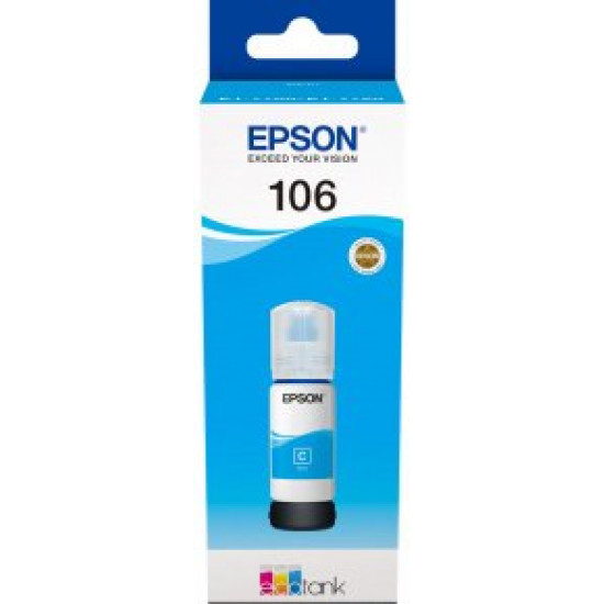 Контейнер Epson L7160/L7180 Cyan (C13T00R240)