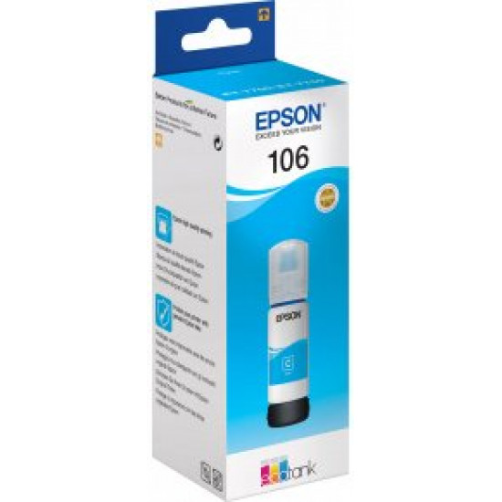 Контейнер Epson L7160/L7180 Cyan (C13T00R240)