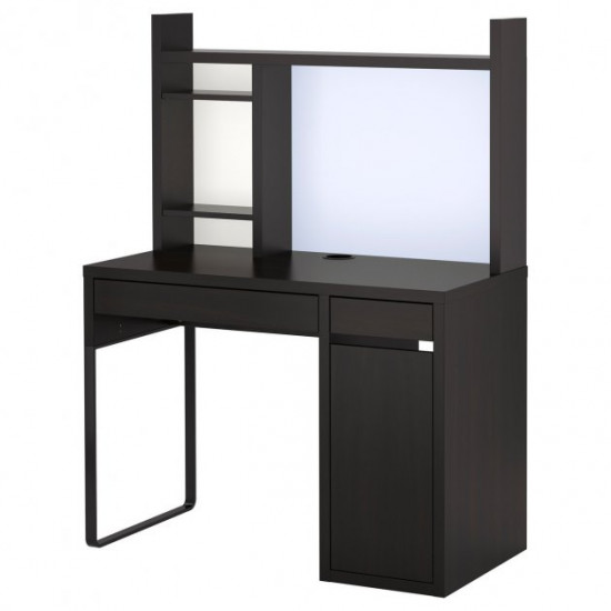 Computer desk IKEA MICKE 105x50 cm black-brown (499.267.49)