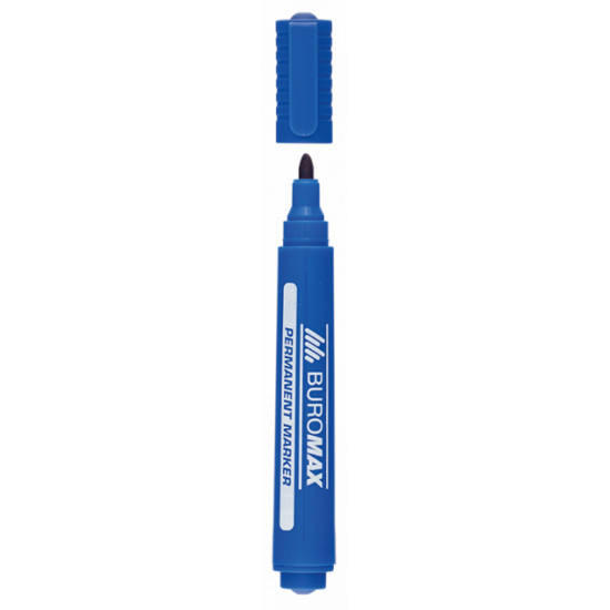 Waterproof marker Buromax Jobmax blue (BM.8700-02)