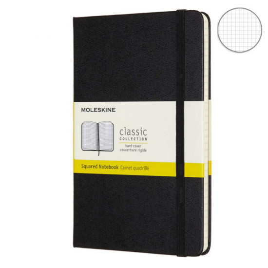 Блокнот Moleskine Classic медіум чорний QP051