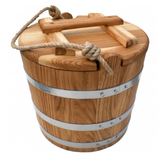 Bucket for pickles oak 20 l.