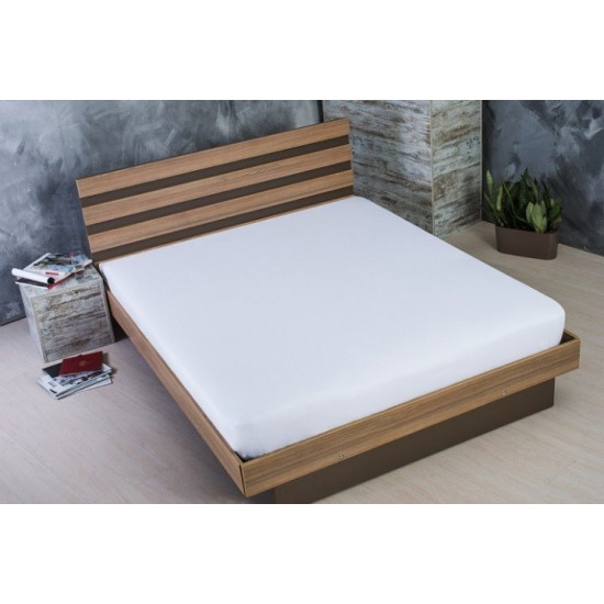 Mattress cover IDEIA Home Collection Aqua Stop Lux 140x200x23 cm White (8000006706)