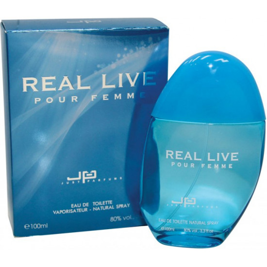 Туалетна вода для жінок Just Parfums Real Live 100 мл (8903386003684)