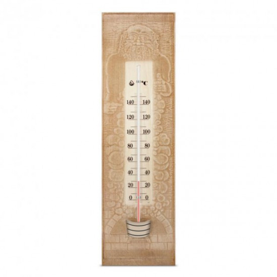 Sauna thermometer Steklopribor TS No. 3, base - wood (0...+140 °C) (300111)