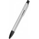 Moleskine Pro ballpoint pen Black 1 mm Silver body (8053853601391)