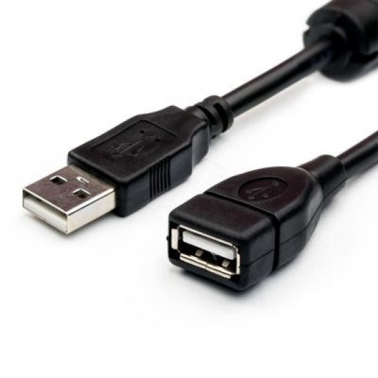 Data cable USB 2.0 AM/AF 1.5m Atcom (17206)