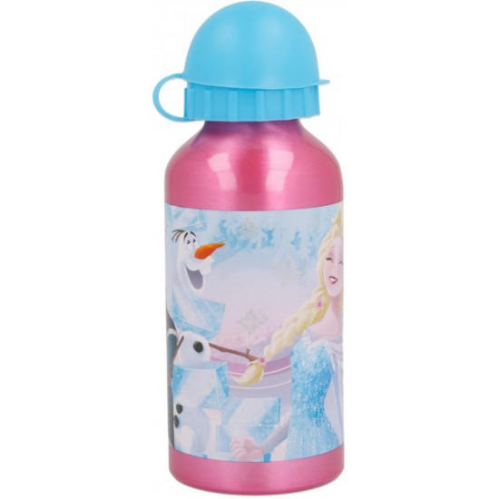  Бутылка Stor Disney - Frozen Iridescent Aqua, Aluminium Bottle 400 ml