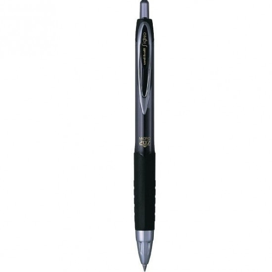 Gel pen Uni uni-ball Signo black 0.5mm (UMN-207.(05).Black)