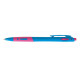 Ballpoint pen ZiBi blue mix 6 designs 0.7mm automatic (ZB.2101-01)