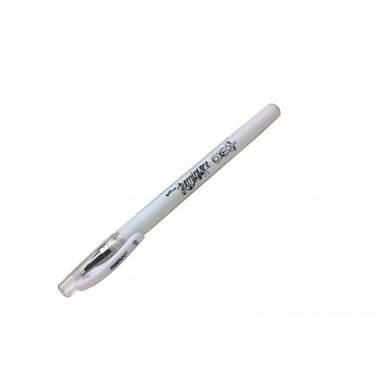 Gel pen Uchida Marvy white 1mm (28617920306)