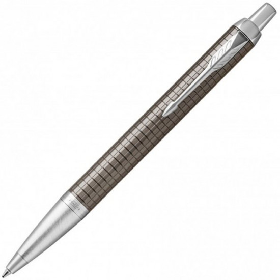 Ballpoint pen Parker IM Premium Dark Espresso Chiselled (24332)